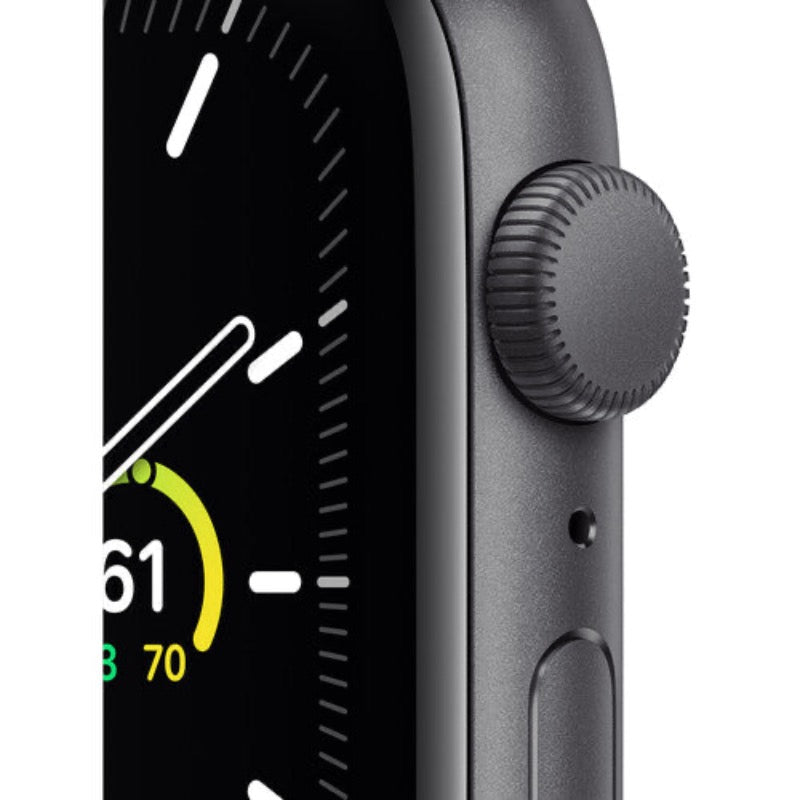 Apple Watch SE (GPS, 44mm, Space Gray Aluminum, Black Sport Band) Apple Watch SE (GPS, 44mm, Space Gray Aluminum, Black Sport Band)
